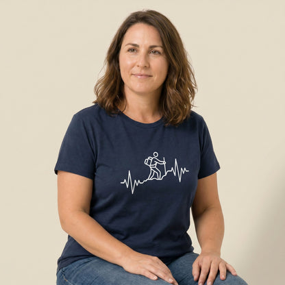 Hiking Heart Rate Shirt Hike Tee T-Shirt