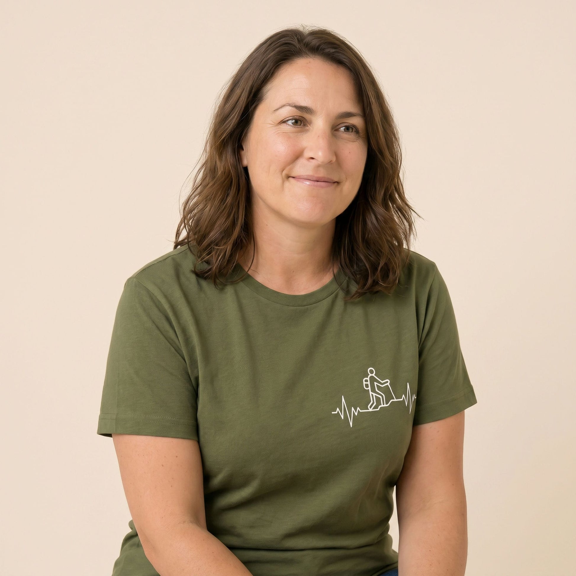 Hiking Heart Rate Shirt Hike Tee T-Shirt
