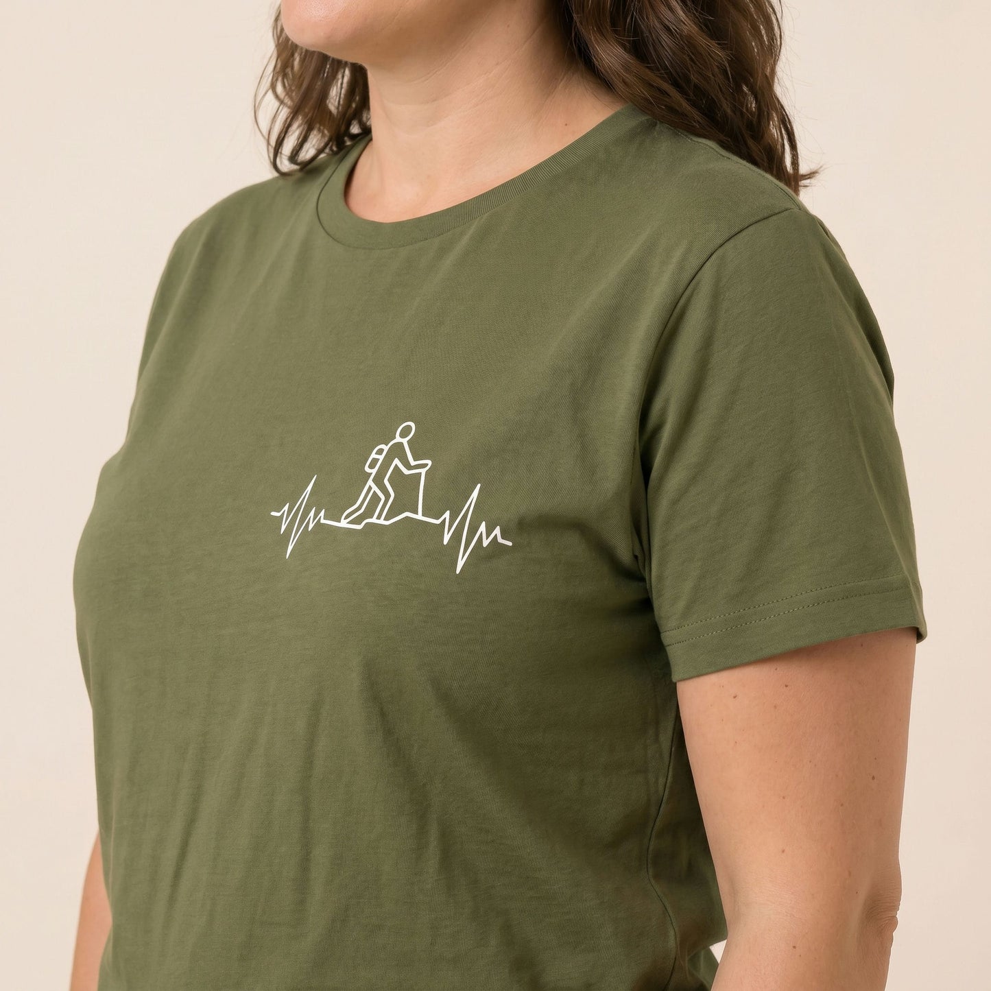 Hiking Heart Rate Shirt Hike Tee T-Shirt