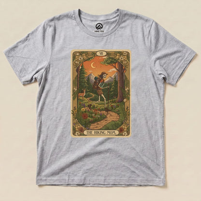 Hike Tee T-Shirt Athletic Heather / S Hiking Mom Card Shirt