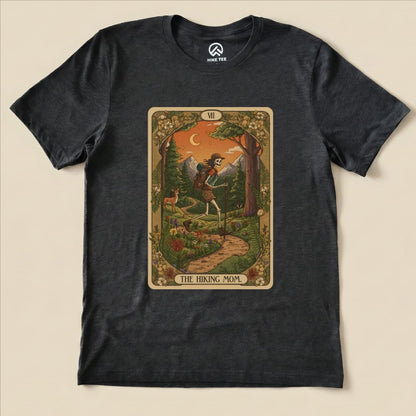 Hike Tee T-Shirt Dark Grey Heather / S Hiking Mom Card Shirt