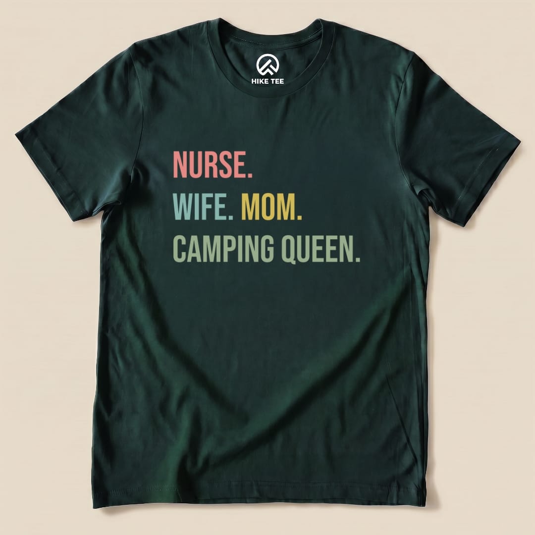 Hike Tee T-Shirt Forest / S Hiking Nurse Shirt