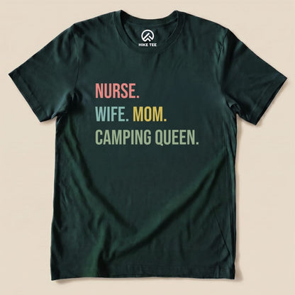 Hike Tee T-Shirt Forest / S Hiking Nurse Shirt
