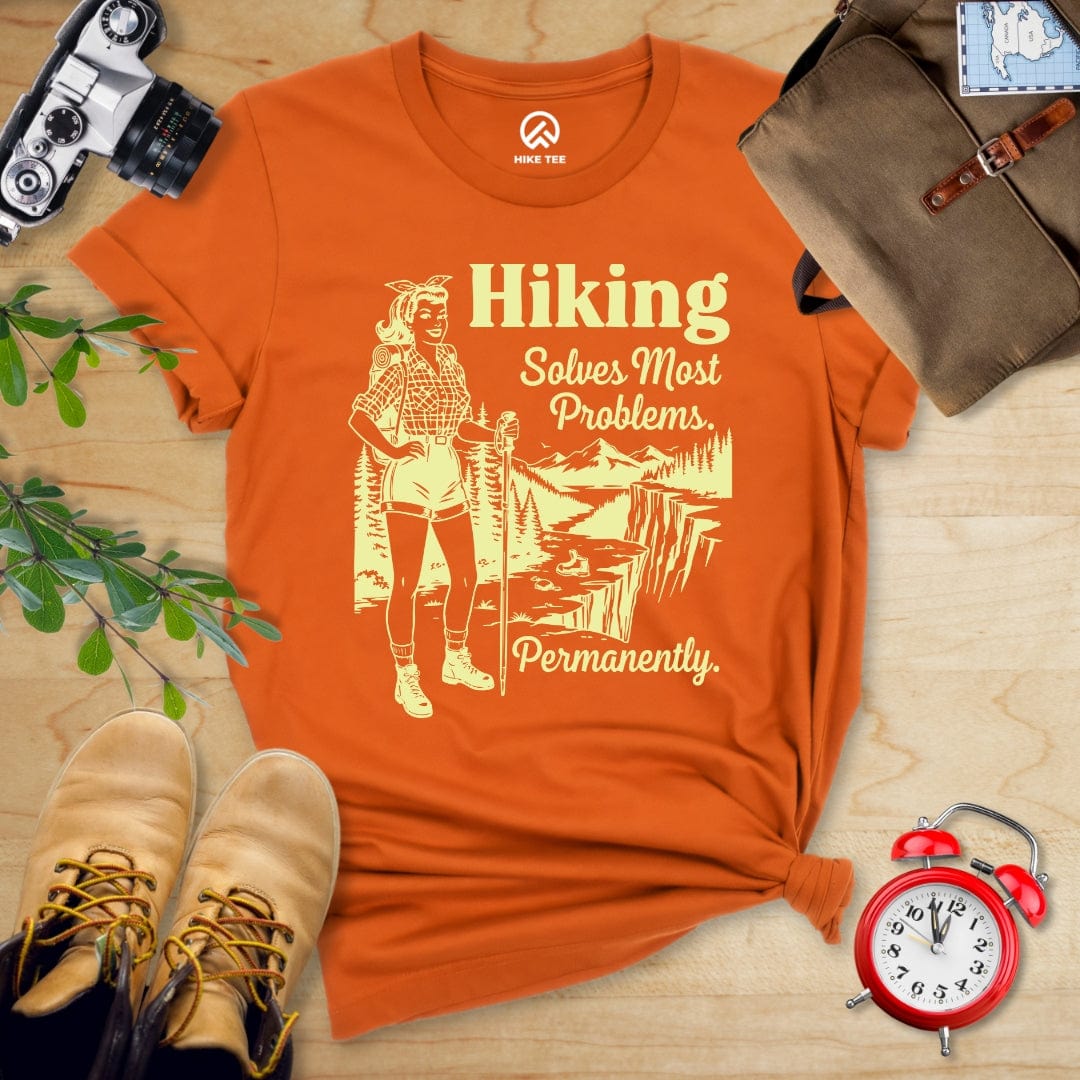 Hike Tee T-Shirt Autumn / S Hiking Retro Shirt