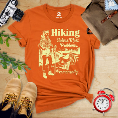 Hike Tee T-Shirt Autumn / S Hiking Retro Shirt
