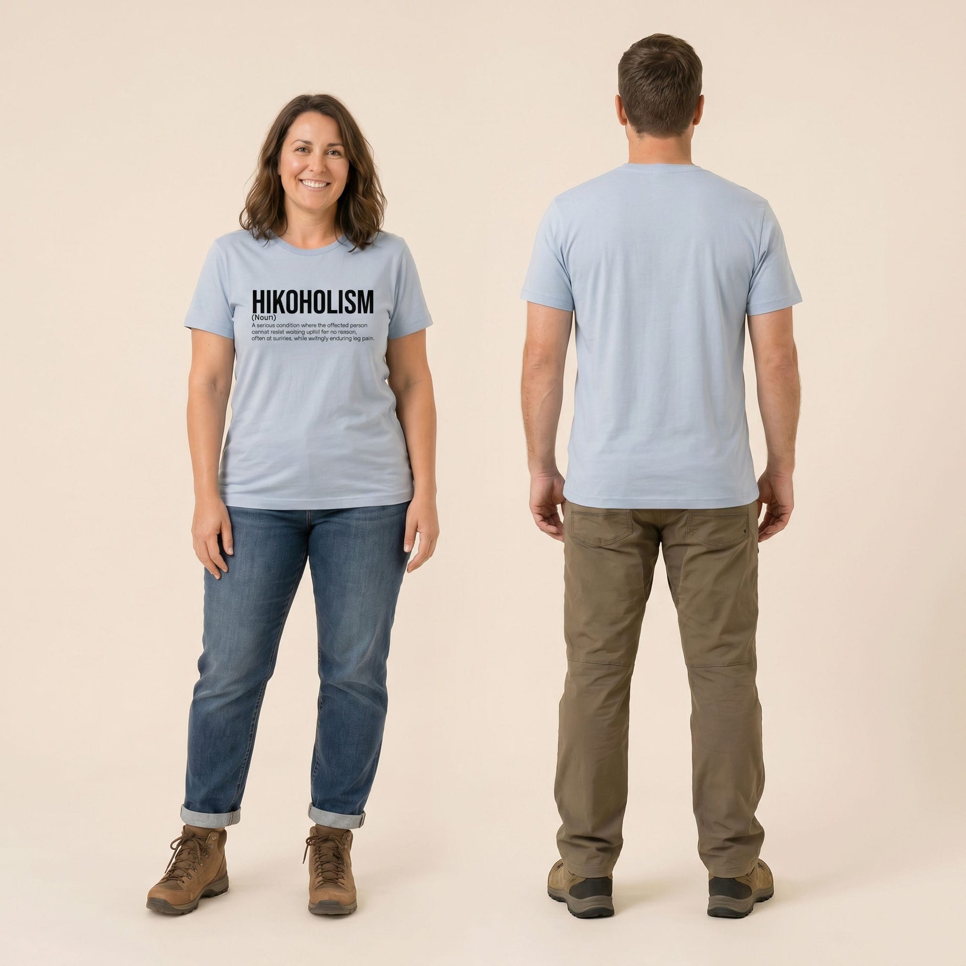 Hikoholism Definition Hike Tee T-Shirt