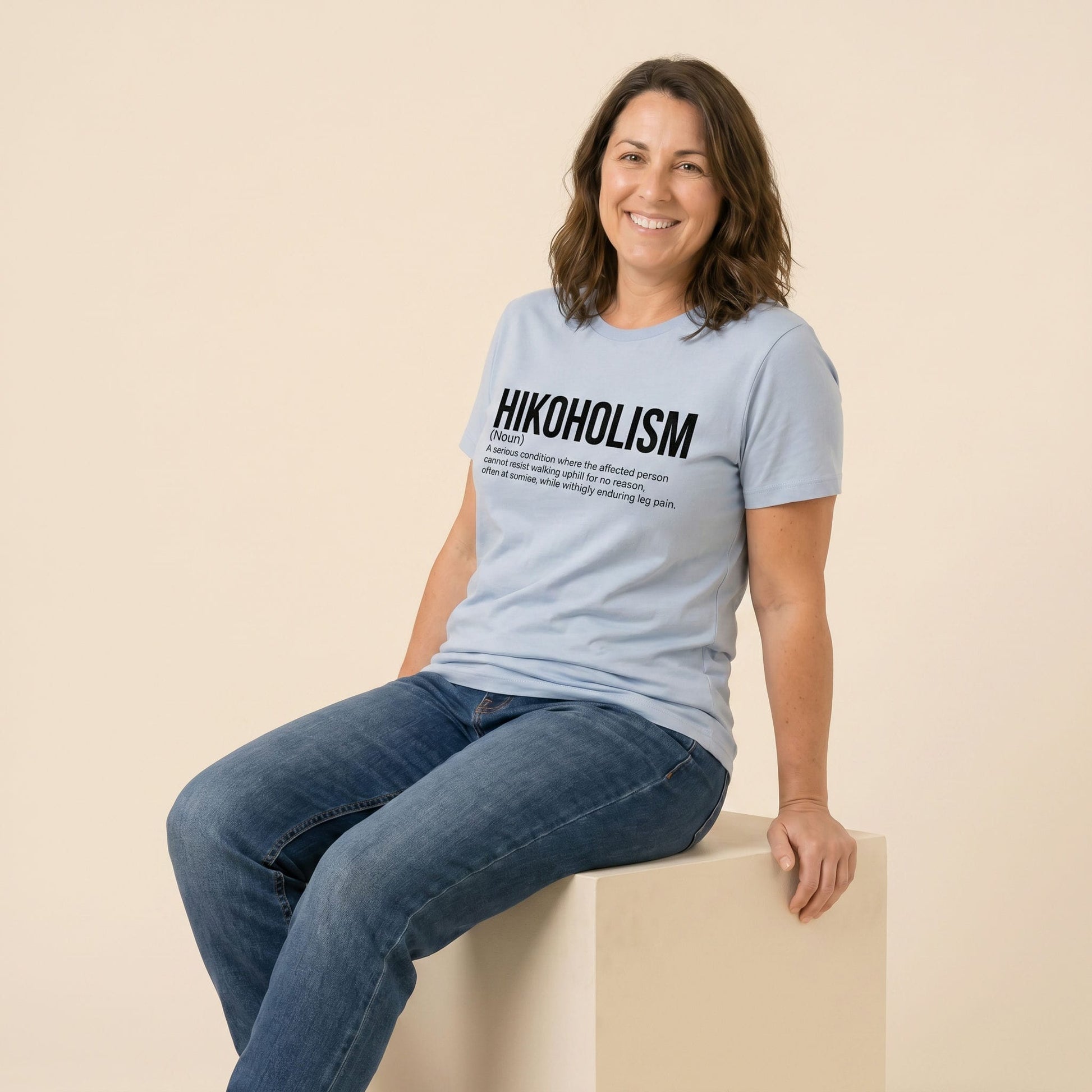 Hikoholism Definition Hike Tee T-Shirt