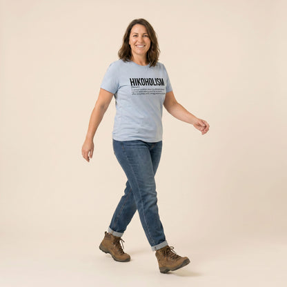 Hikoholism Definition Hike Tee T-Shirt