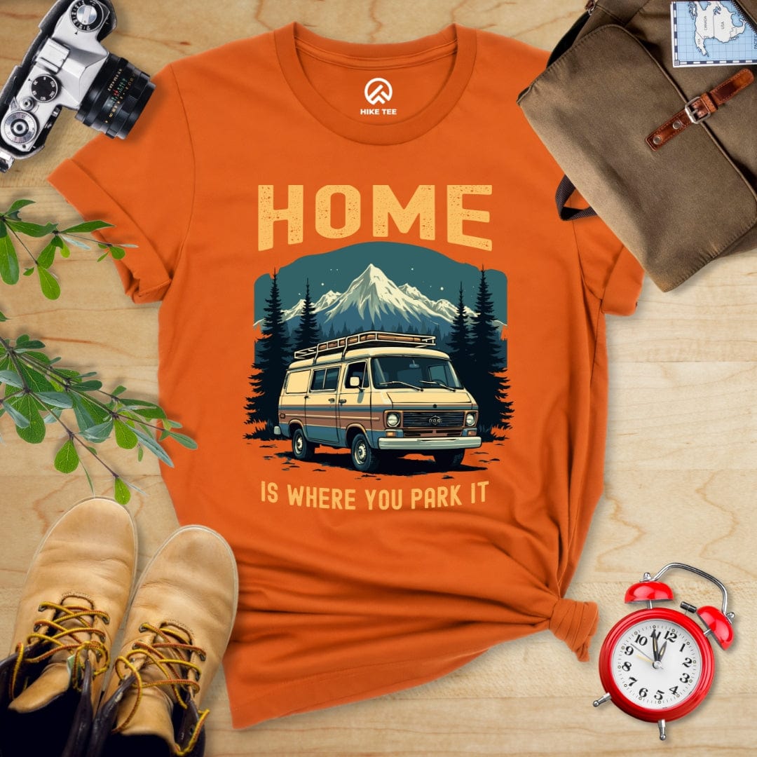 Hike Tee T-Shirt Autumn / S Home You Park It Shirt