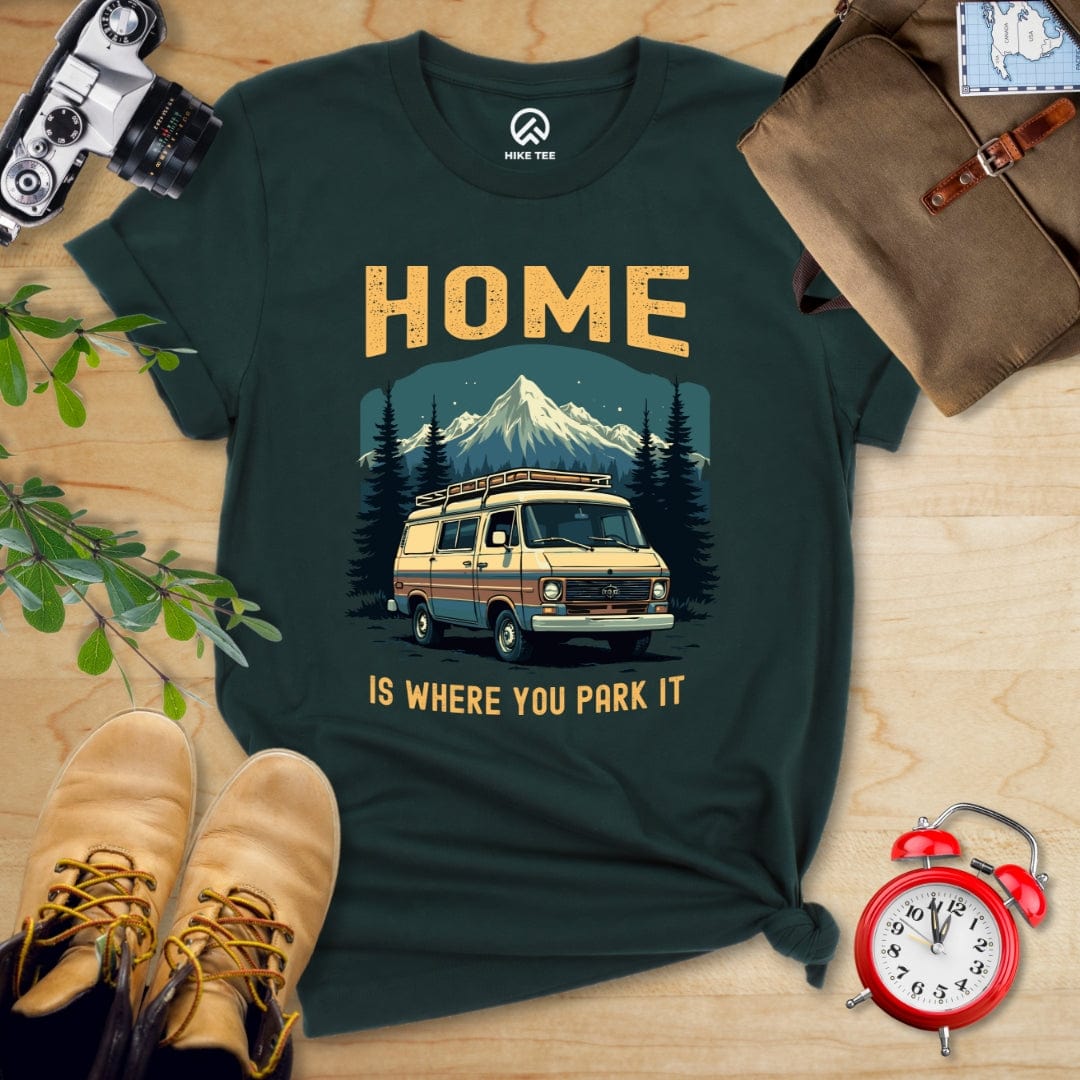 Hike Tee T-Shirt Forest / S Home You Park It Shirt