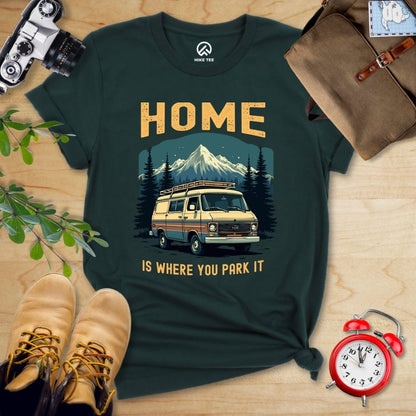 Hike Tee T-Shirt Forest / S Home You Park It Shirt