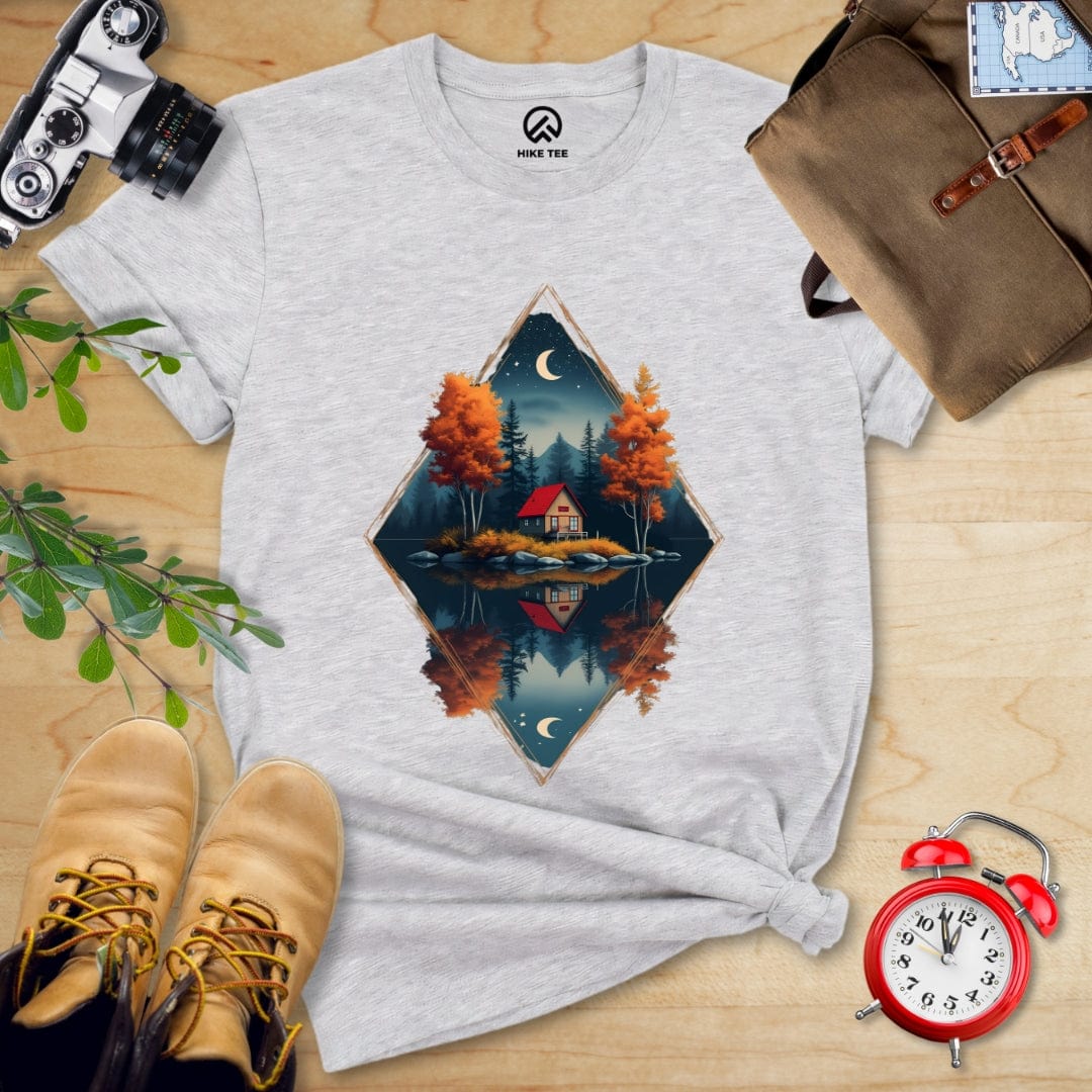 Hike Tee T-Shirt Athletic Heather / S House By The Lake Shirt