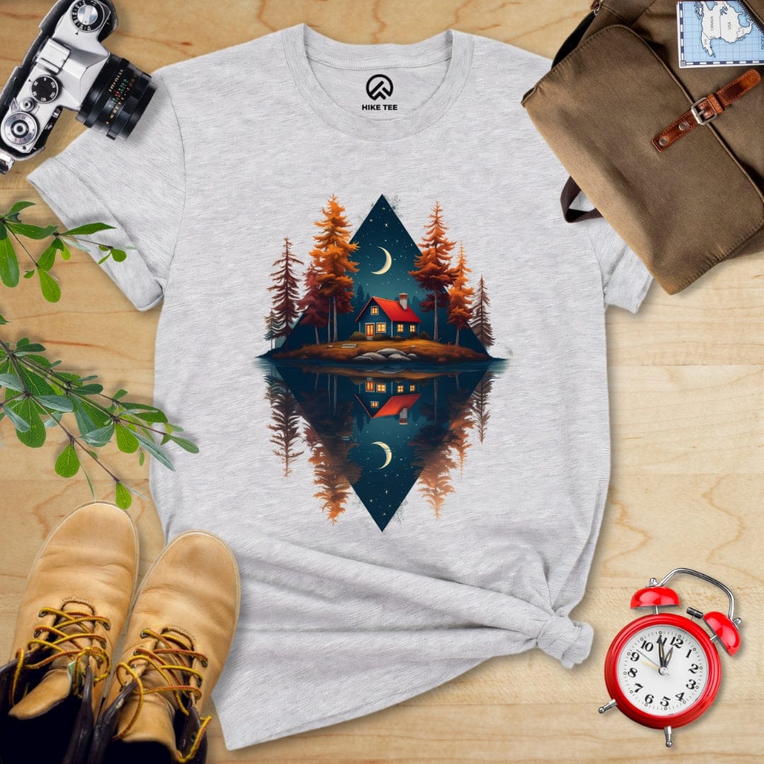 Hike Tee T-Shirt Athletic Heather / S House by The Lake Shirt