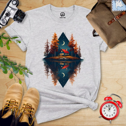 Hike Tee T-Shirt Athletic Heather / S House by The Lake Shirt