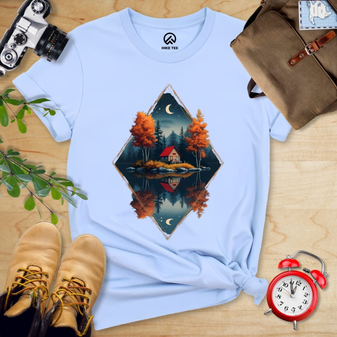 Hike Tee T-Shirt Baby Blue / S House By The Lake Shirt