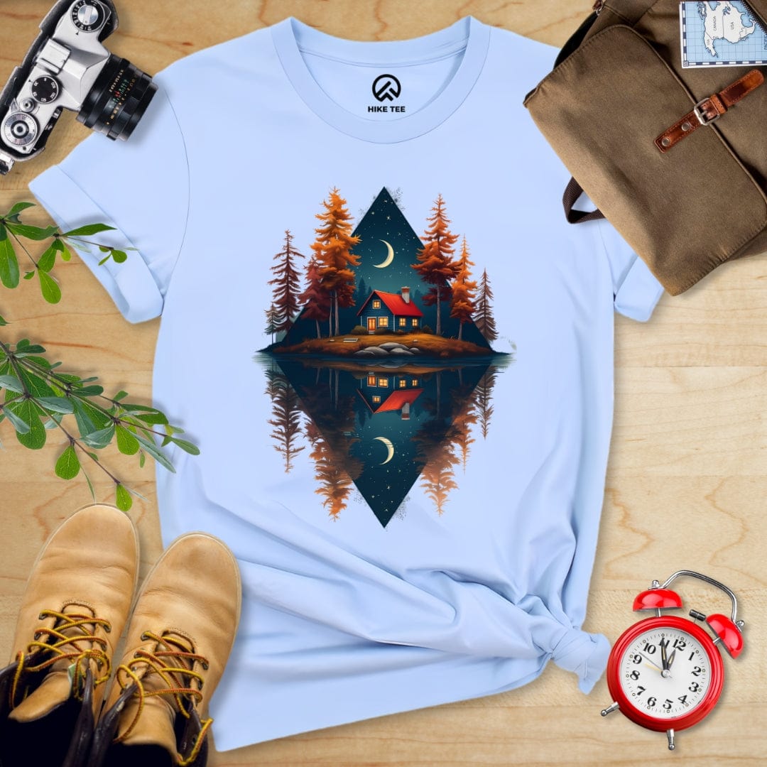 Hike Tee T-Shirt Baby Blue / S House by The Lake Shirt
