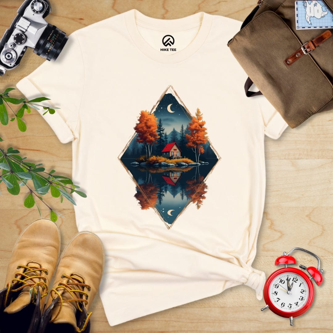 Hike Tee T-Shirt Natural / S House By The Lake Shirt