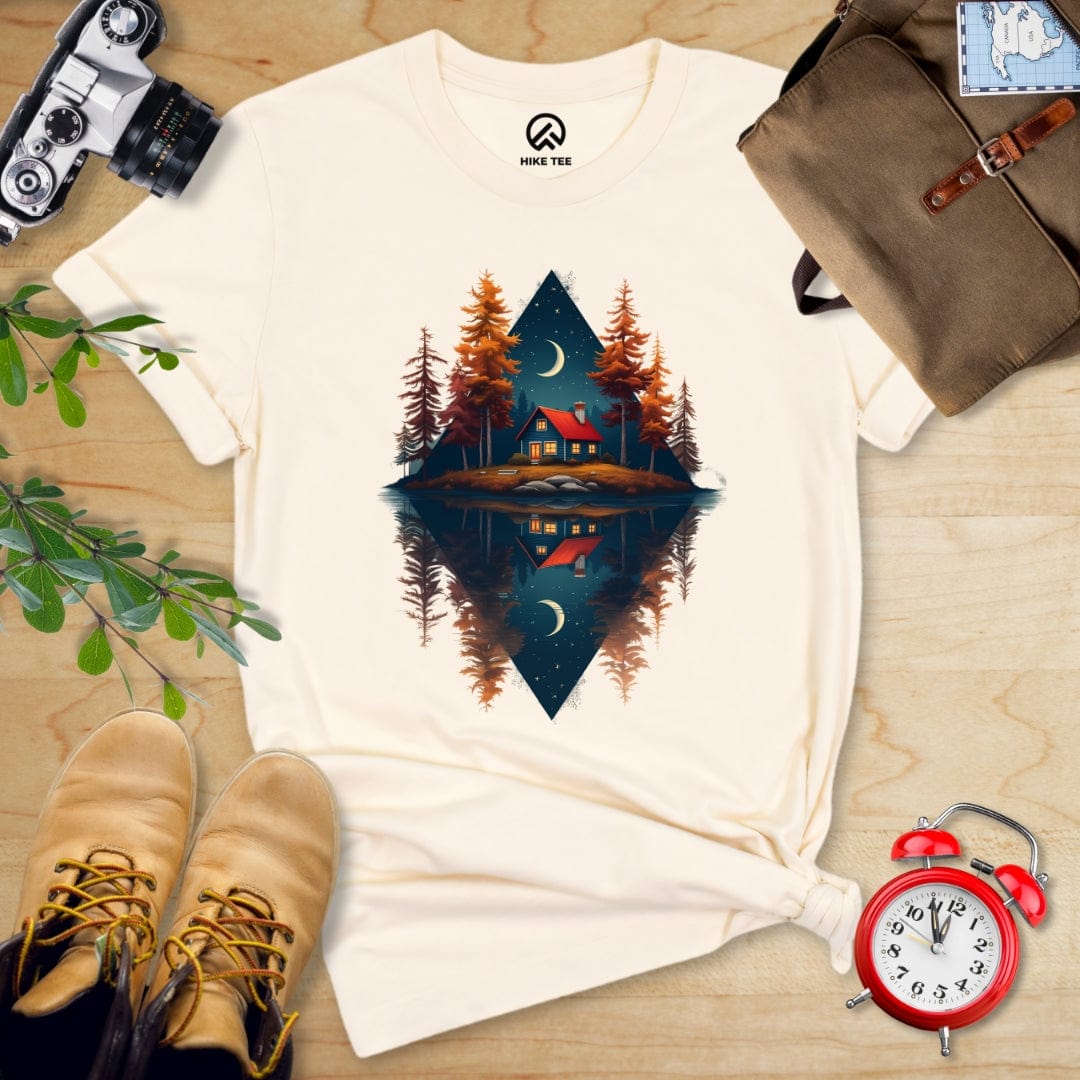 Hike Tee T-Shirt Natural / S House by The Lake Shirt
