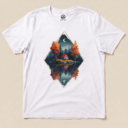 House By The Lake Shirt Hike Tee T-Shirt White / S
