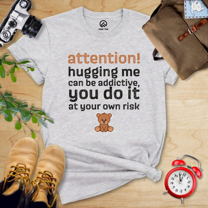 Hike Tee T-Shirt Athletic Heather / S Hugging Me Shirt