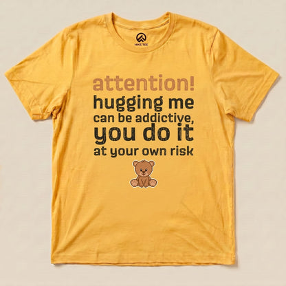 Hike Tee T-Shirt Gold / S Hugging Me Shirt