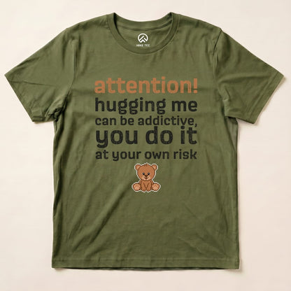 Hike Tee T-Shirt Military Green / S Hugging Me Shirt