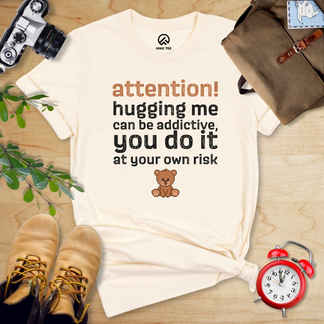 Hike Tee T-Shirt Natural / S Hugging Me Shirt
