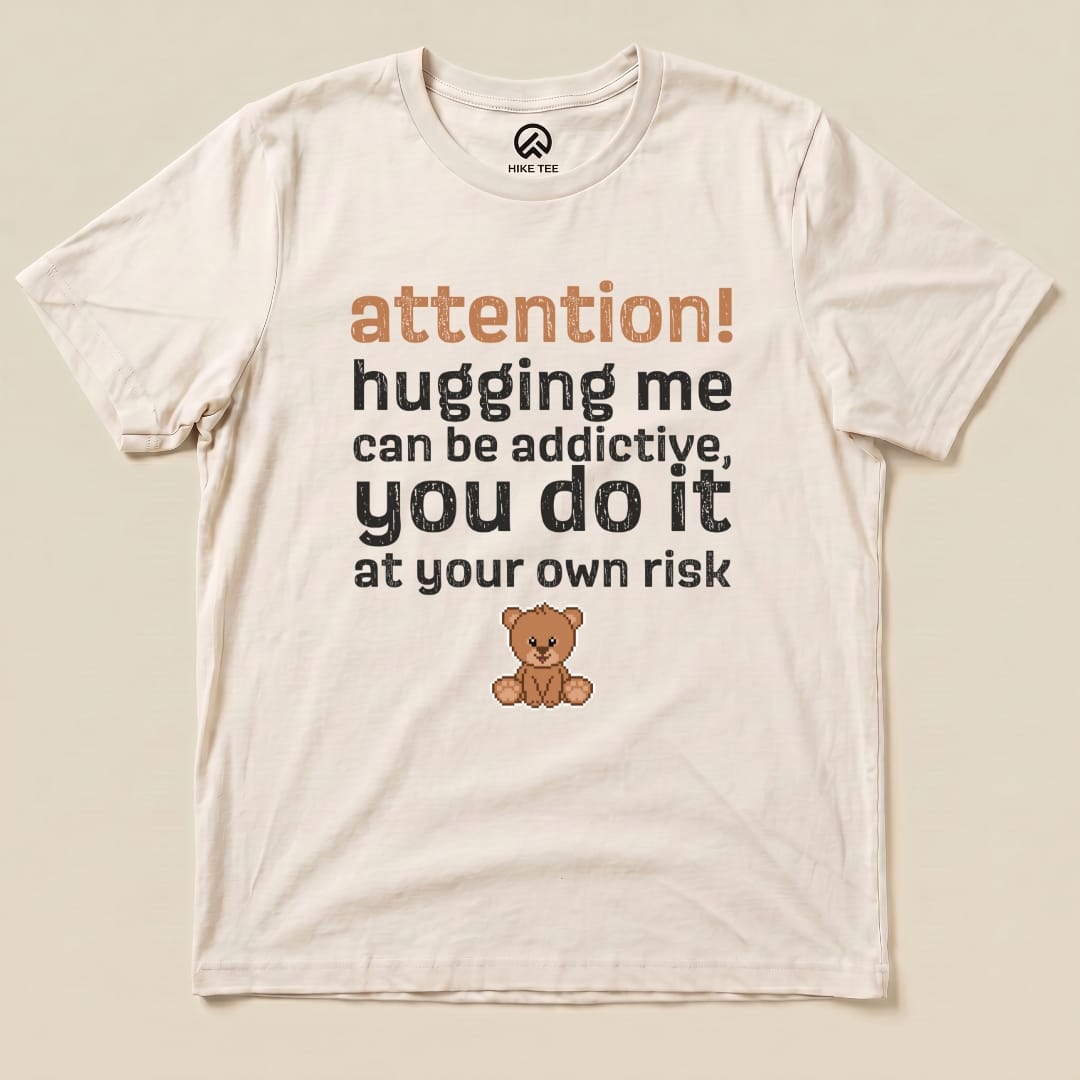 Hike Tee T-Shirt Natural / S Hugging Me Shirt