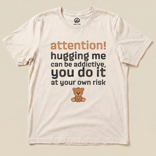Hike Tee T-Shirt Natural / S Hugging Me Shirt