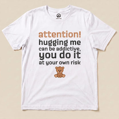 Hike Tee T-Shirt White / S Hugging Me Shirt