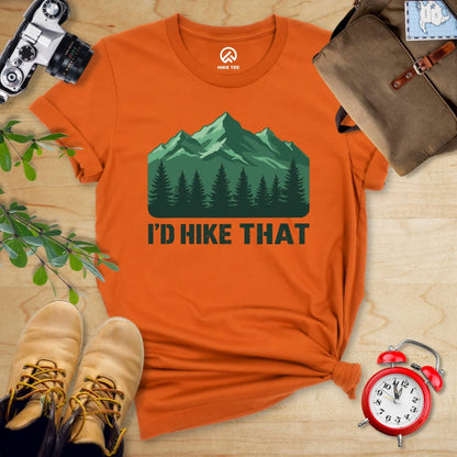 Hike Tee T-Shirt Autumn / S I'D Hike That Shirt