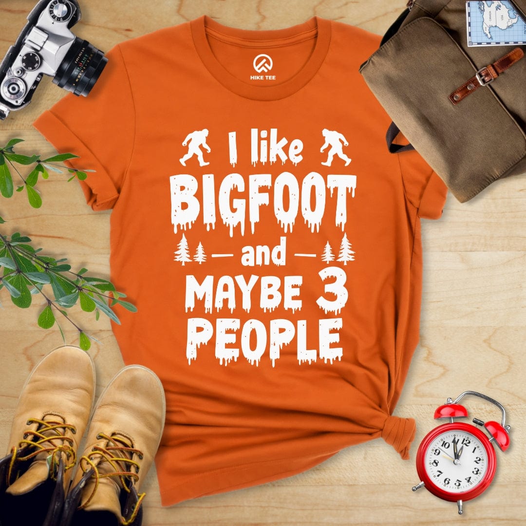 Hike Tee T-Shirt Autumn / S I Like Bigfoot Shirt