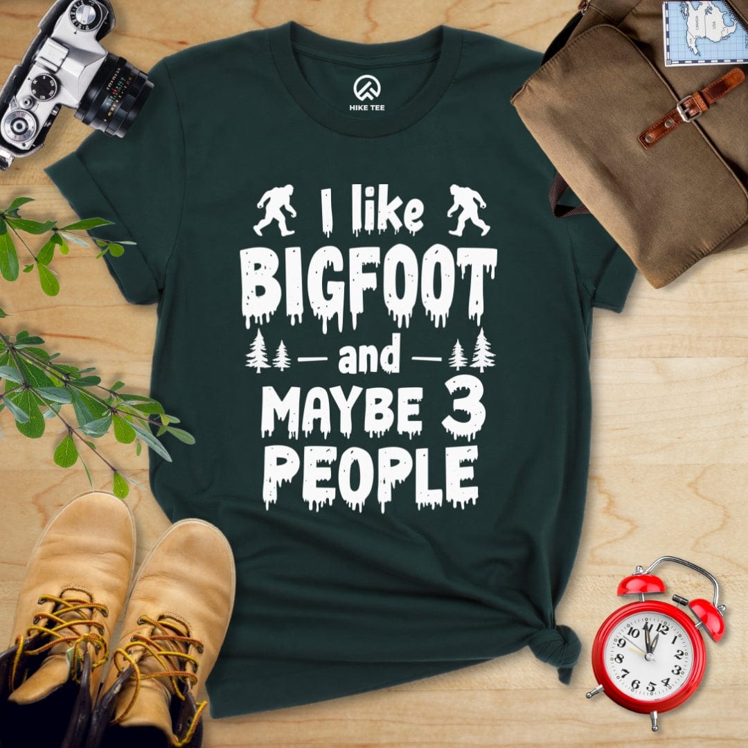 Hike Tee T-Shirt Forest / S I Like Bigfoot Shirt