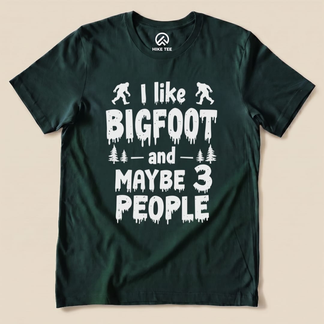 Hike Tee T-Shirt Forest / S I Like Bigfoot Shirt
