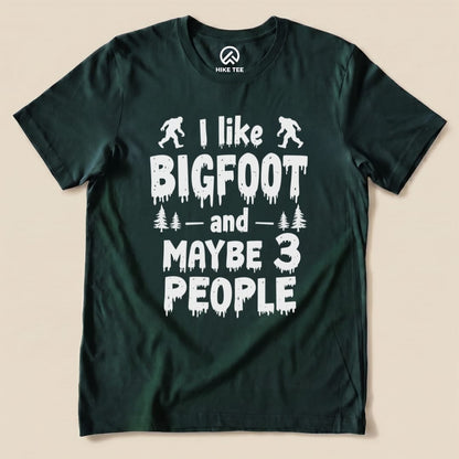 Hike Tee T-Shirt Forest / S I Like Bigfoot Shirt