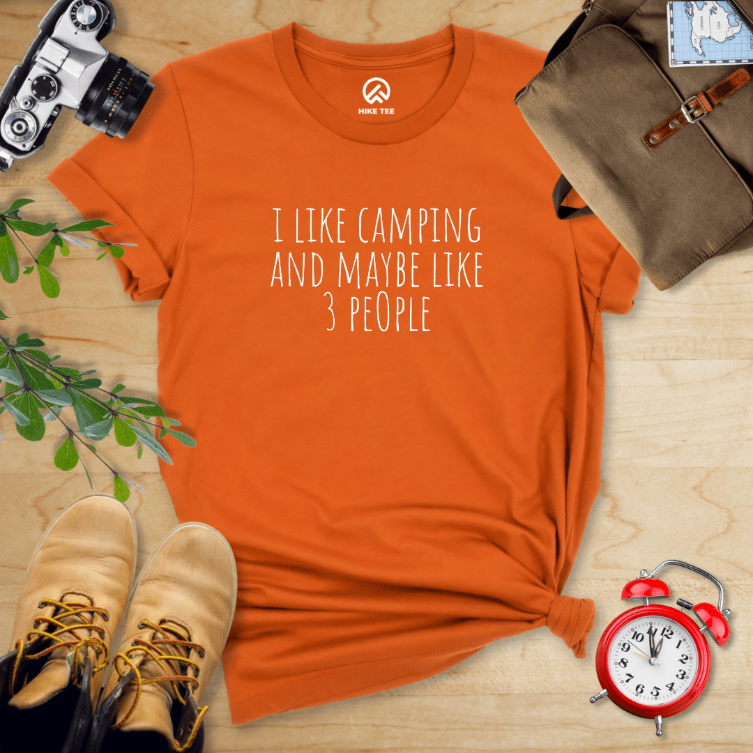 Hike Tee T-Shirt Autumn / S I Like Camping Shirt