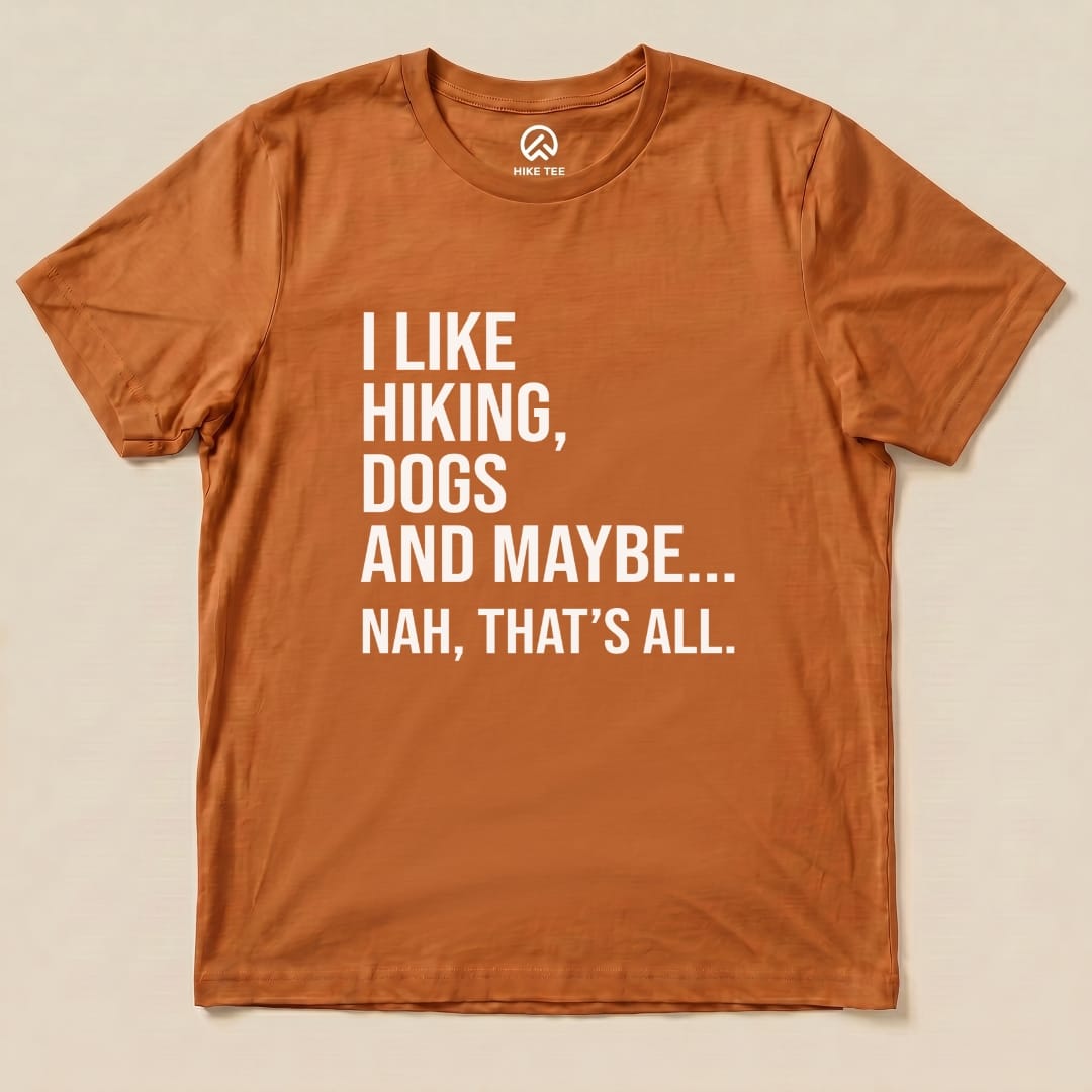 I Like Hiking Shirt Hike Tee T-Shirt Autumn / S