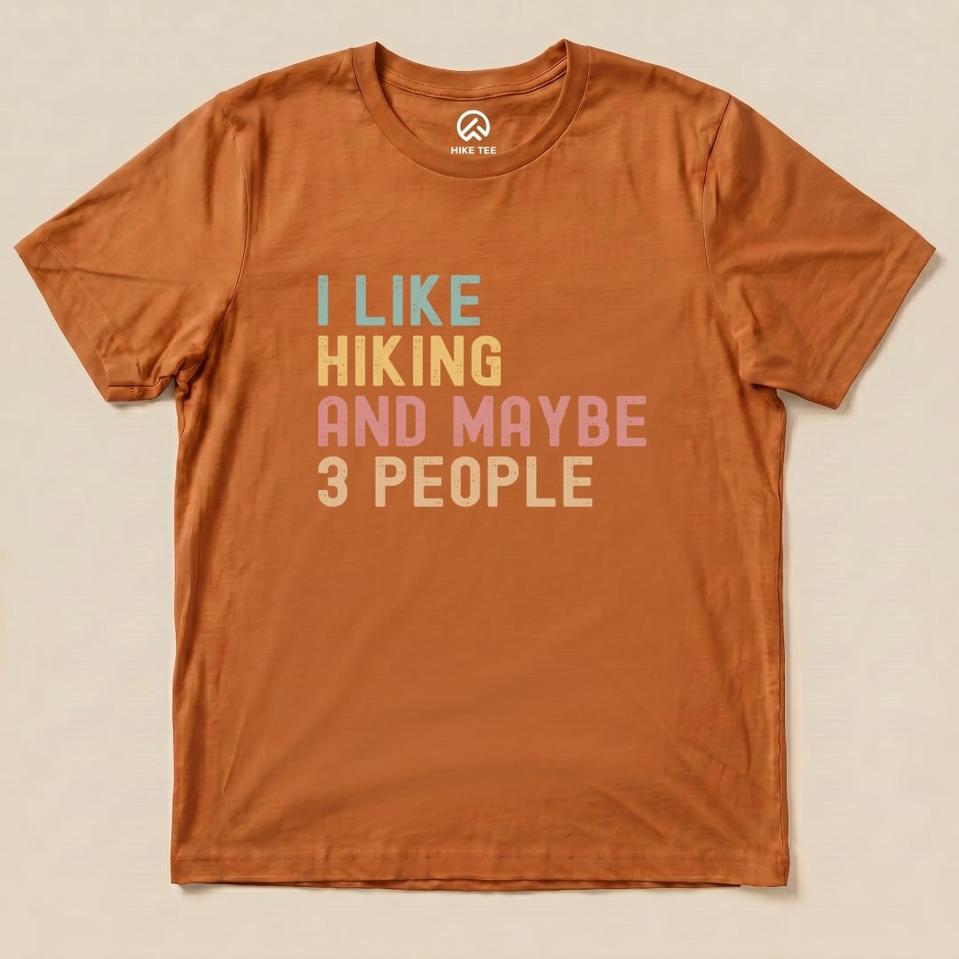 I Like Hiking Shirt Hike Tee T-Shirt Autumn / S