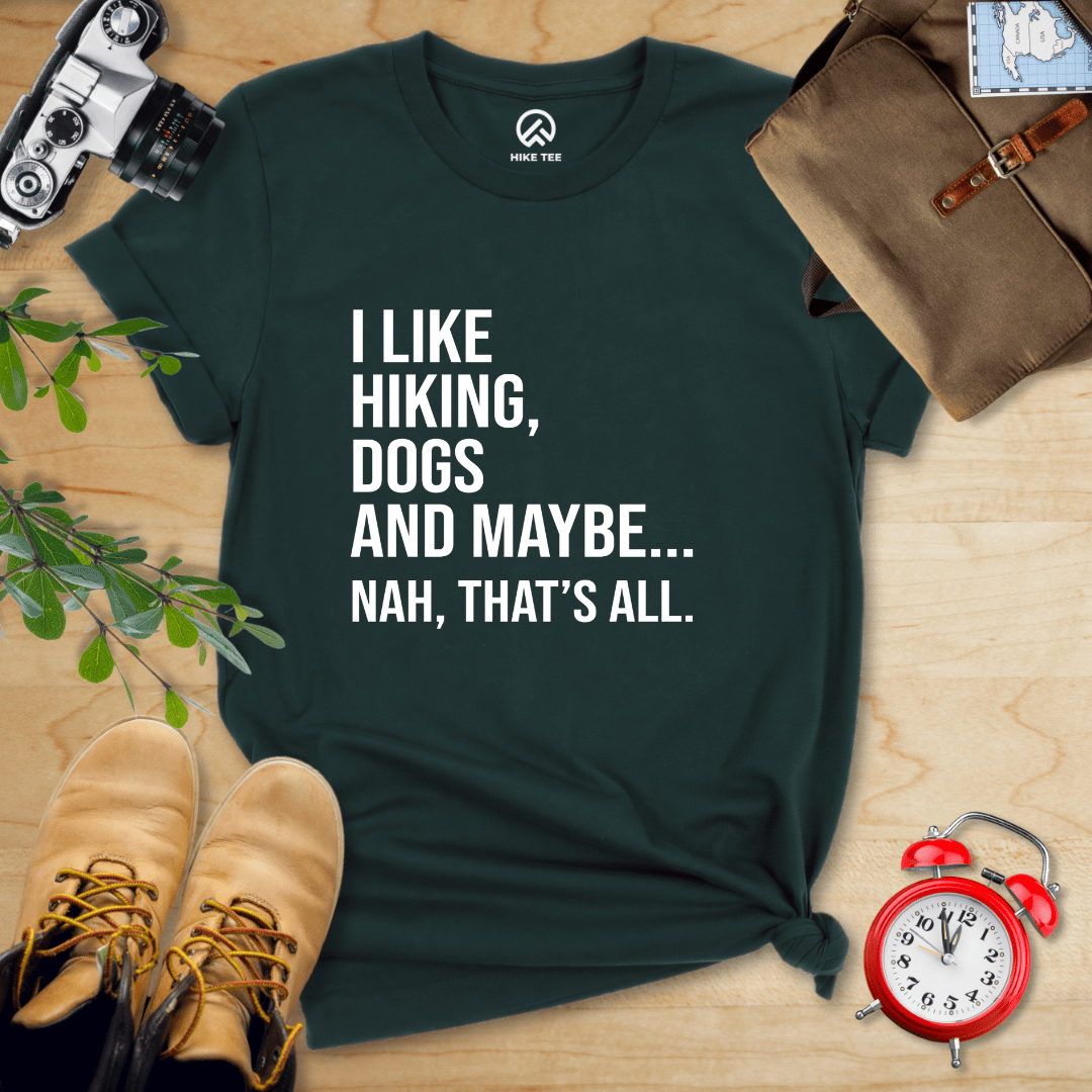 Hike Tee T-Shirt Forest / S I Like Hiking Shirt
