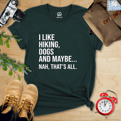 Hike Tee T-Shirt Forest / S I Like Hiking Shirt