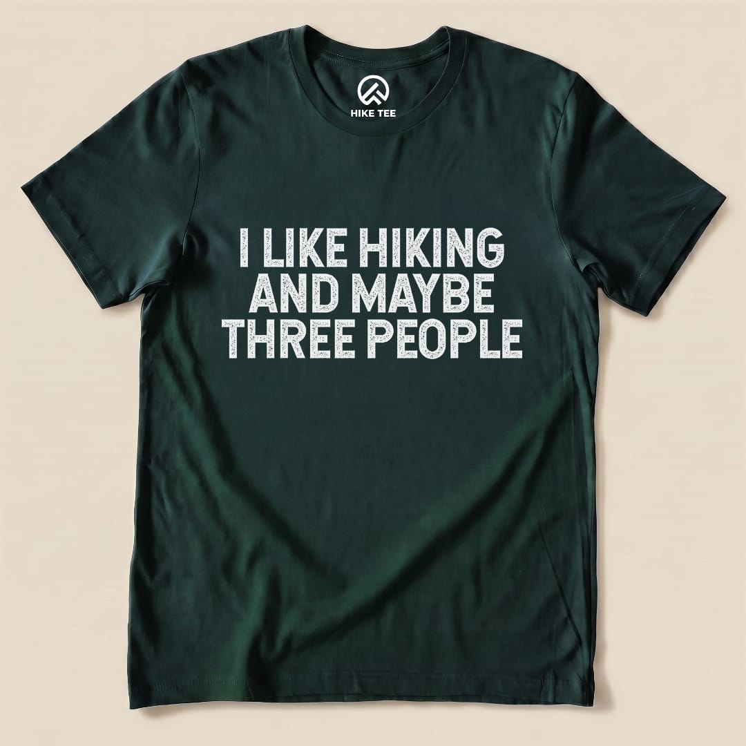 I like Hiking Shirt Hike Tee T-Shirt Forest / S