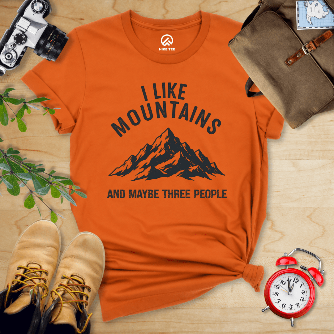 Hike Tee T-Shirt Autumn / S I Like Mountains Shirt