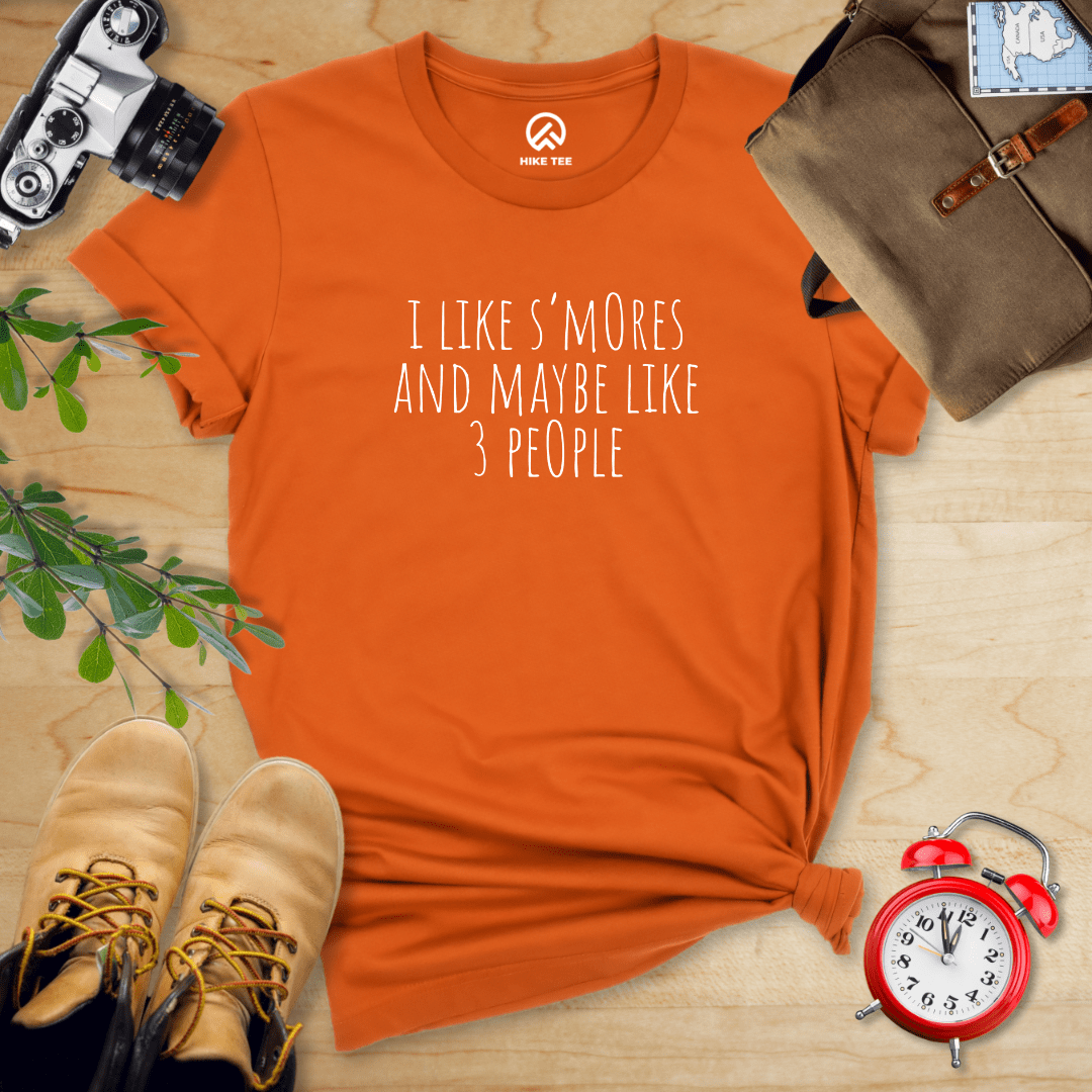 Hike Tee T-Shirt Autumn / S I like S'mores Shirt
