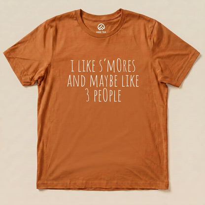 I like S'mores Shirt Hike Tee T-Shirt Autumn / S