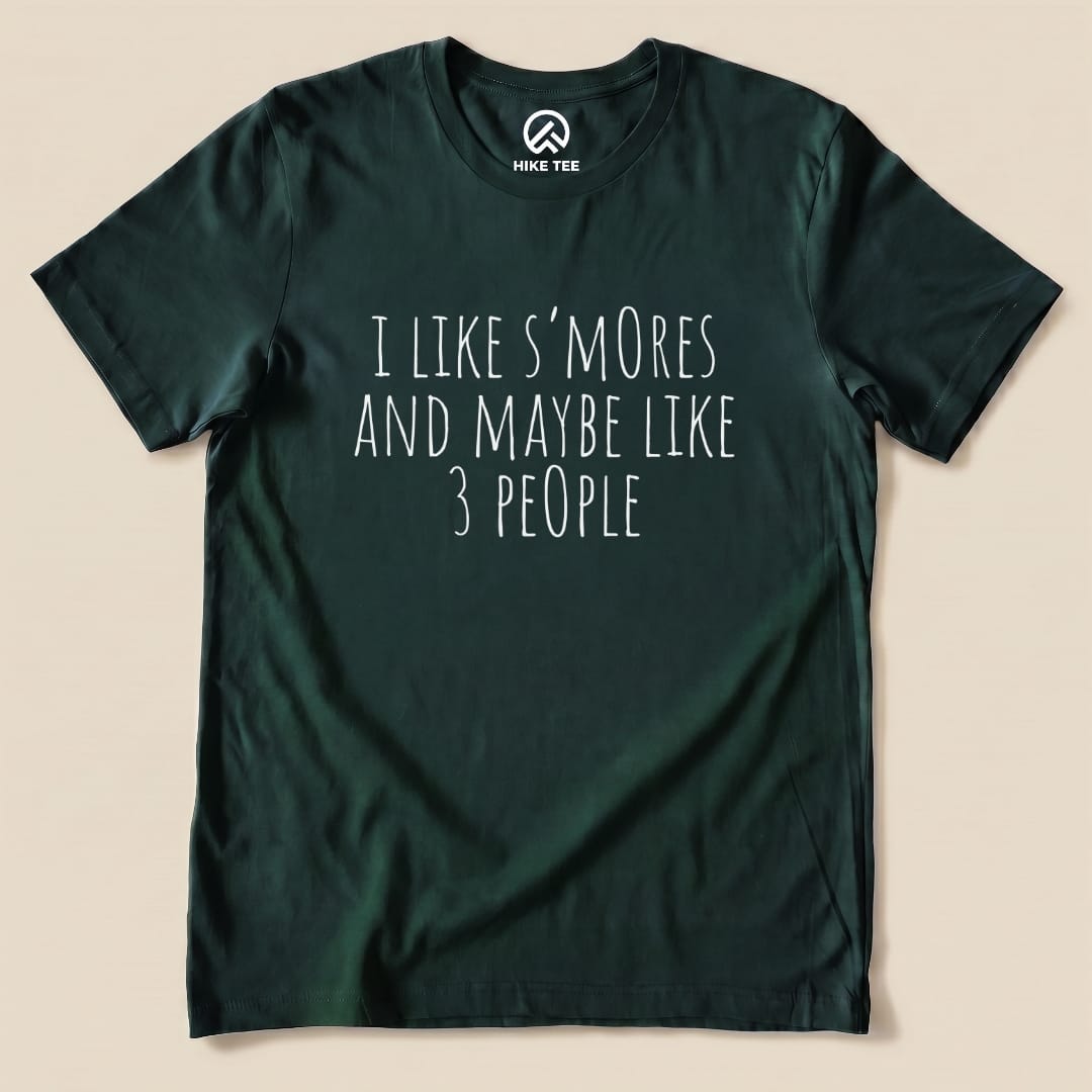 I like S'mores Shirt Hike Tee T-Shirt Forest / S