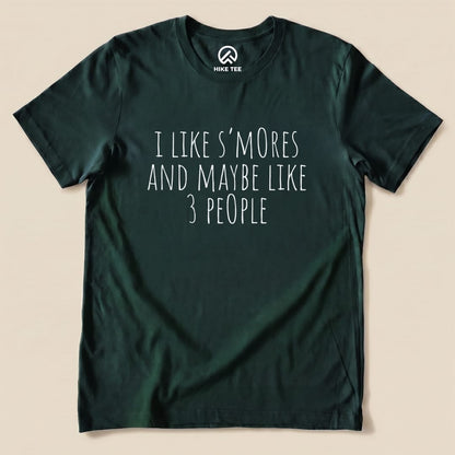 I like S'mores Shirt Hike Tee T-Shirt Forest / S