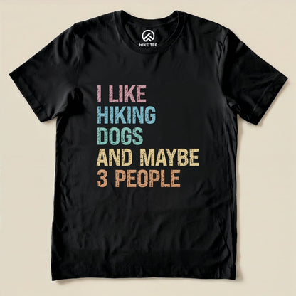 I like Smores Dogs Shirt Hike Tee T-Shirt Black / S