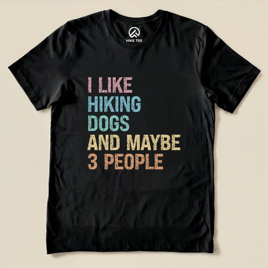 I like Smores Dogs Shirt Hike Tee T-Shirt Black / S