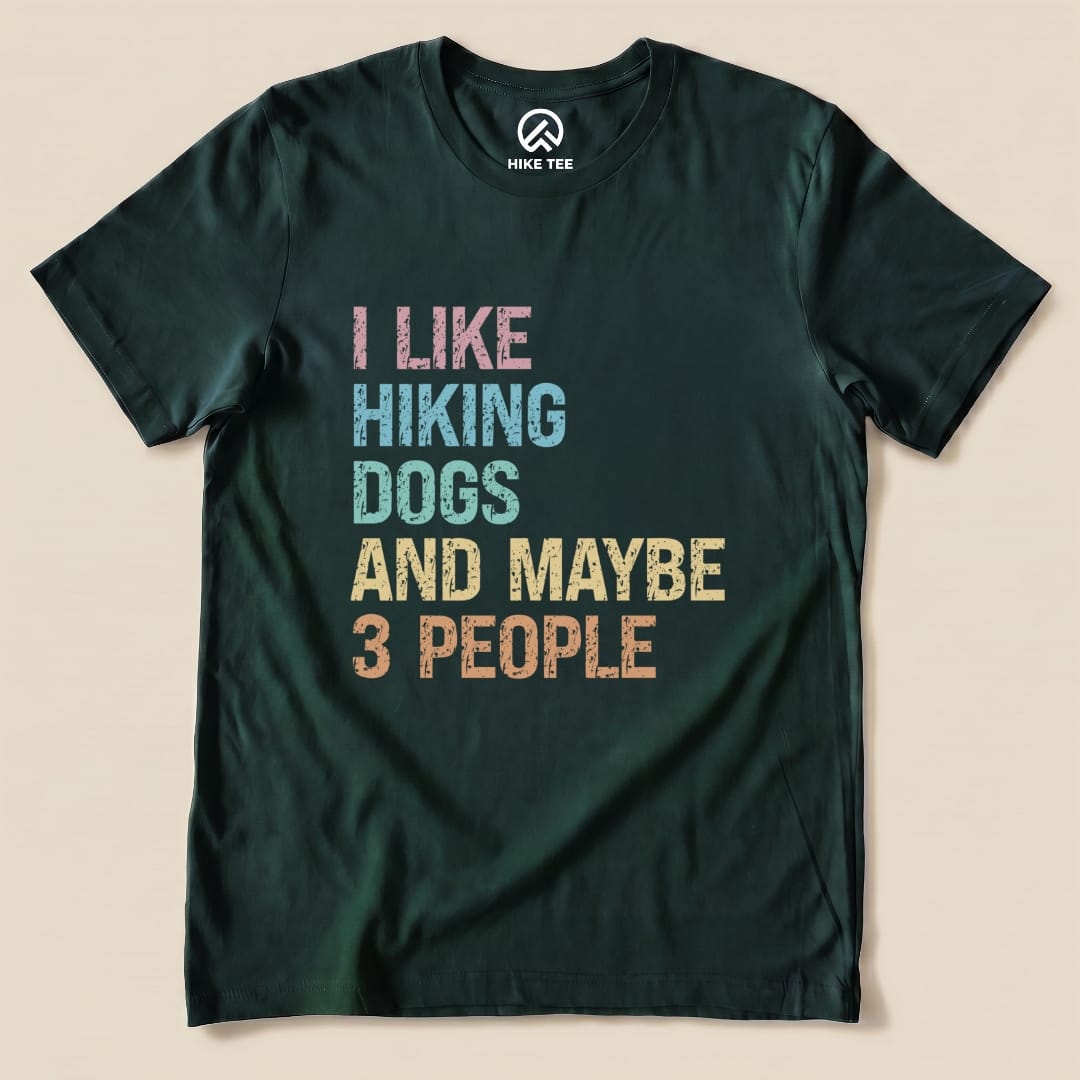 I like Smores Dogs Shirt Hike Tee T-Shirt Forest / S