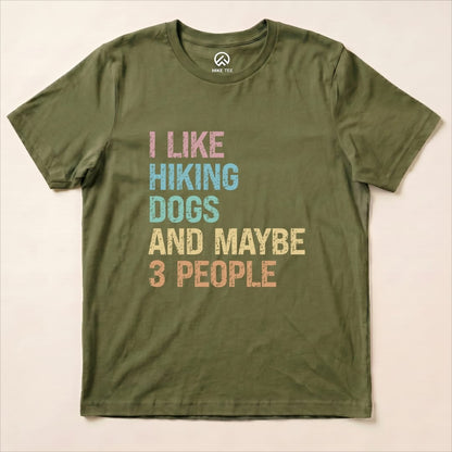 I like Smores Dogs Shirt Hike Tee T-Shirt Military Green / S